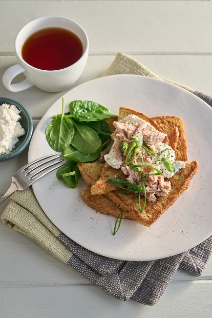 Savoury eggy toast